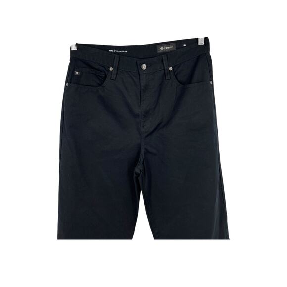 AG Adriano Goldschmied jeans Kora High waist wide leg black size 32 - Picture 2 of 6